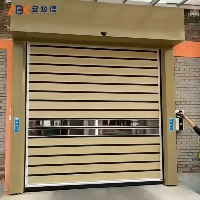 营口螺旋式高速门